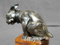 Sculpture Bronze Art Deco Bonzo Dog Cormier Guillemard Rc. Figurine Ireland