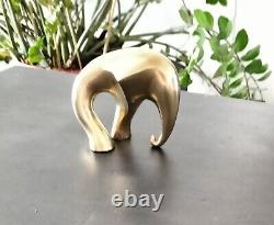 Sculpture Elephant Bronze Art Deco