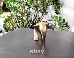 Sculpture Elephant Bronze Art Deco