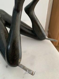 Sculpture Statue Bronze Naked Woman Art Deco