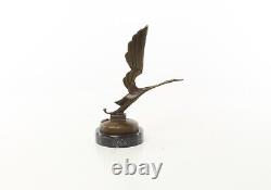 Sculpture Storck Car mascot in bronze Art Deco style after René Lalique