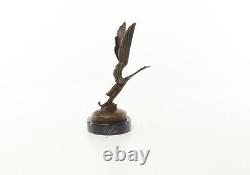 Sculpture Storck Car mascot in bronze Art Deco style after René Lalique