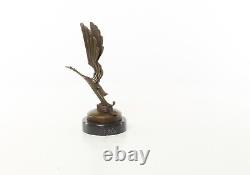 Sculpture Storck Car mascot in bronze Art Deco style after René Lalique