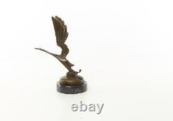 Sculpture Storck Car mascot in bronze Art Deco style after René Lalique