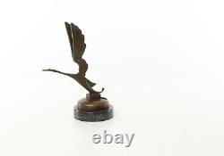 Sculpture Storck Car mascot in bronze Art Deco style after René Lalique