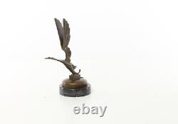 Sculpture Storck Car mascot in bronze Art Deco style after René Lalique