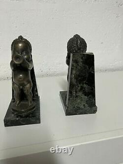 Serres Books André Vincent Becquerel (1893-1981) Bronze And Marble Portor