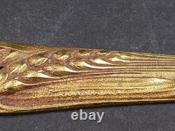 Set of 4 Bronze Art Nouveau and Art Deco Paper Cutters, 14 to 18 cm long