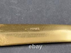 Set of 4 Bronze Art Nouveau and Art Deco Paper Cutters, 14 to 18 cm long