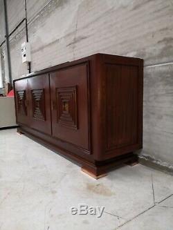 Sideboard Baptistin Spade Follower Maxim Old Mahogany Bronze Art Deco Portor 30 40