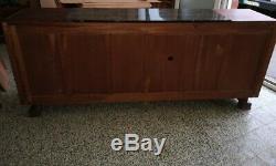 Sideboard Baptistin Spade Follower Maxim Old Mahogany Bronze Art Deco Portor 30 40