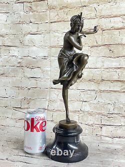 Signed D H Chiparus 100% Bronze Art Deco Statue Kapurthala Dancer