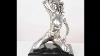 Silver Bronze Erotic Bronze Nude Female Statue