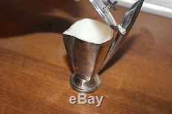 Silver Plated Cruet Service Art Deco 1930s (rare)