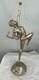 Silvered Bronze Art Deco Female Statuette By Le Falgays