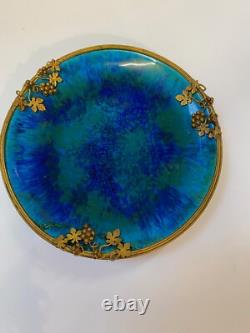 Small Art Deco Cup Porcelain from Sèvres Paul Millet with Bronze Mounting