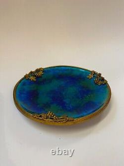 Small Art Deco Cup Porcelain from Sèvres Paul Millet with Bronze Mounting