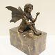 Solid Bronze Elf Fairy Style Art Deco Style Art Nouveau Statue Sculpture