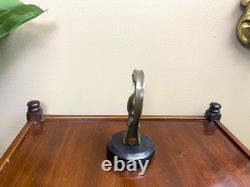 Spartan Art Deco bronze car mascot sculpture after Darel