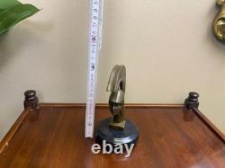 Spartan Art Deco bronze car mascot sculpture after Darel