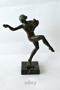 Statue Art Deco Fairal Max Le Verrier