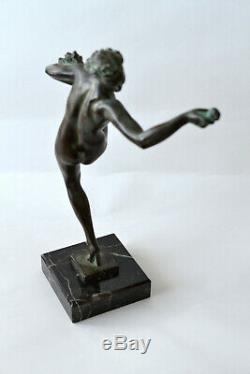 Statue Art Deco Fairal Max Le Verrier