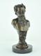 Statue Sculpture Bacchus Style Art Deco Style Art Nouveau Massive Bronze Sign