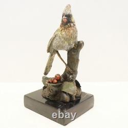 Statue Sculpture Bird Animal Figure Art Deco Style Art Nouveau Solid Bronze