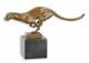 Statue Sculpture Bronze Art Deco New Panther Cougar Dsbe-30 Modern