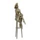 Statue Sculpture Bronze Art Deco New Woman Bar Stool Dsdc-14 Modern