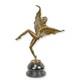 Statue Sculpture Bronze Art Deco Nouveau The Bat Girl Bx-56 Modern