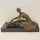 Statue Sculpture Charleston Style Dancer Art Deco Art Nouveau Bronze