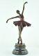 Statue Sculpture Classical Dancer Opera Style Art Deco Style Art Nouveau Bronze