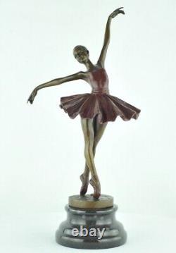 Statue Sculpture Classical Dancer Opera Style Art Deco Style Art Nouveau Bronze