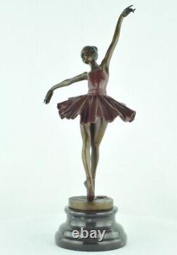 Statue Sculpture Classical Dancer Opera Style Art Deco Style Art Nouveau Bronze