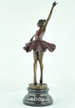 Statue Sculpture Classical Dancer Opera Style Art Deco Style Art Nouveau Bronze