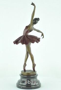 Statue Sculpture Classical Dancer Opera Style Art Deco Style Art Nouveau Bronze