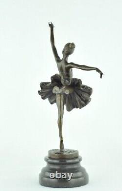 Statue Sculpture Classical Dancer Opera Style Art Deco Style Art Nouveau Bronze