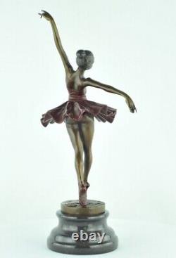 Statue Sculpture Classical Dancer Opera Style Art Deco Style Art Nouveau Bronze