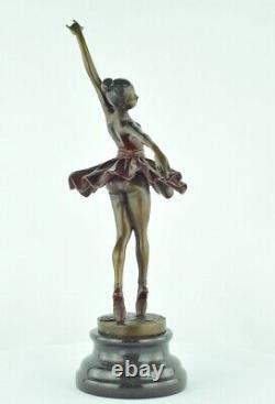 Statue Sculpture Classical Dancer Opera Style Art Deco Style Art Nouveau Bronze