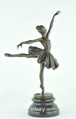 Statue Sculpture Classical Dancer Opera Style Art Deco Style Art Nouveau Bronze