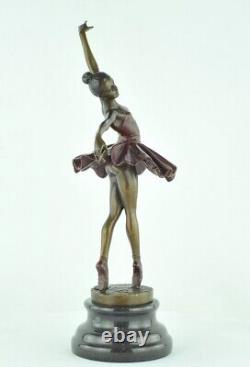 Statue Sculpture Classical Dancer Opera Style Art Deco Style Art Nouveau Bronze