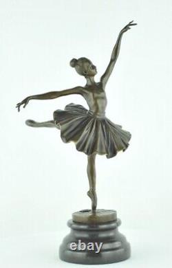 Statue Sculpture Classical Dancer Opera Style Art Deco Style Art Nouveau Bronze