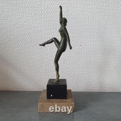 Statue Sculpture Dancer Art Deco Art Nouveau Bronze