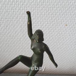 Statue Sculpture Dancer Art Deco Art Nouveau Bronze