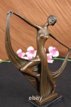 Statue Sculpture Dancer Sexy Art Deco Style Art New Style Bronze Fonte