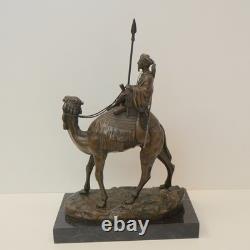 Statue Sculpture Dromedary Camel Animalistic Tuareg Style Art Deco Style Art N