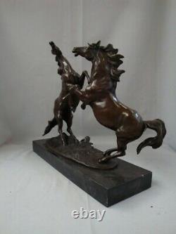 Statue Sculpture Horse Animal Style Art Deco Style Art New Solid Bronze