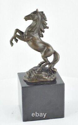 Statue Sculpture Horse Animalier Style Art Deco Style Art Nouveau Solid Bronze