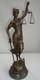 Statue Sculpture Justice Themis Art Deco Art Nouveau Bronze Massive